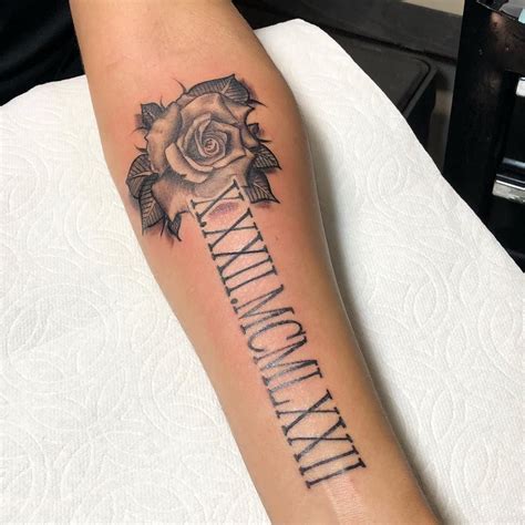 100 Roman Numeral Tattoos That Will Mark Your Most Memorable Date Artofit