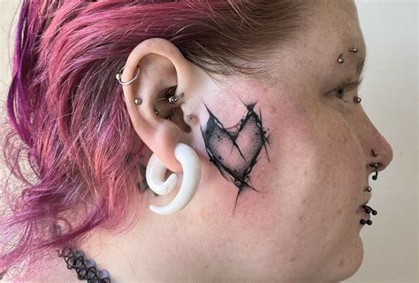 101 Best Heart Tattoo On Face Designs That Will Blow Your Mind