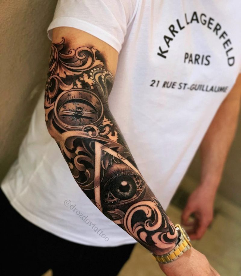 101 Forearm Sleeve Tattoo Designs For Men Tiger Tattoo Sleeve Half