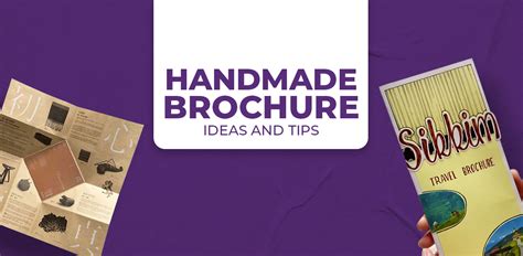 11 Creative Handmade Brochure Ideas For Inspiration