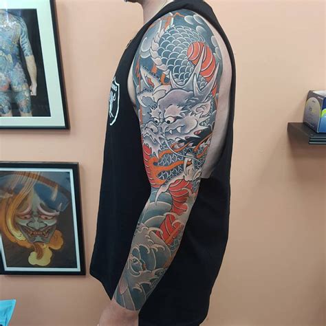 11 Dragon Sleeve Tattoo Ideas You Ll Have To See To Believe