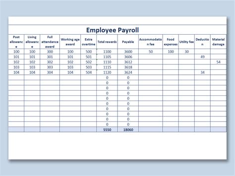 12 Free Salary Paycheck Calculator Templates