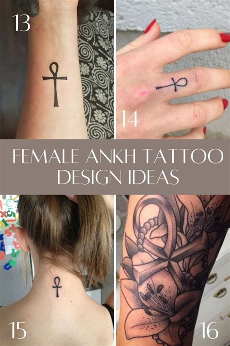 15 Ankh Tattoo Designs: The Ultimate Guide To Meaningful Ink