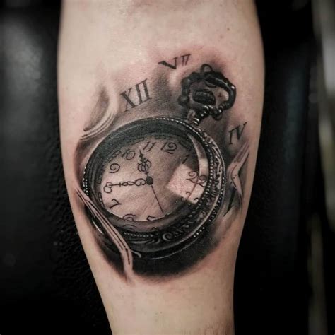 15 Pocket Watch Tattoos: Essential Guide To Stylish Timepieces