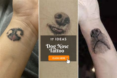 17 Dog Nose Tattoo Ideas Capturing The Essence Of Canine Identity