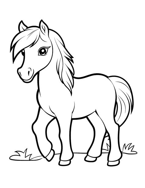 18 Horse Themed Coloring Sheets: A Creative Journey