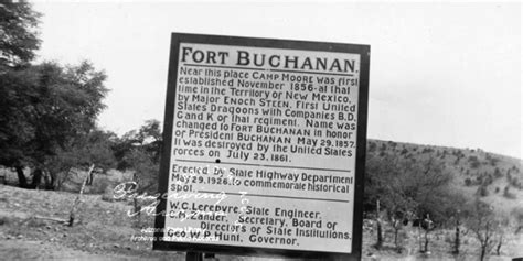 1856 Detail Fort Buchanan Established America S Best History U S