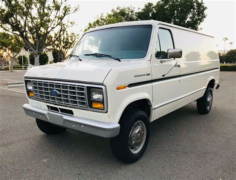 1989 Ford Van E350 Econoline Custom Cargo For Sale Ford E Series Van Econoline 1989 For Sale