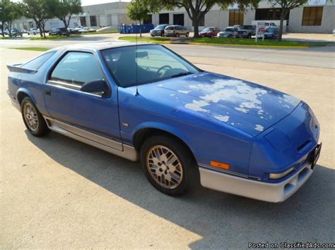 1990 Dodge Daytona Es Runs Amp Drives Automatic A C Price 888 In Farmers Branch Texas