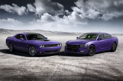 2016 Dodge Charger Challenger Add Plum Crazy Paint Option