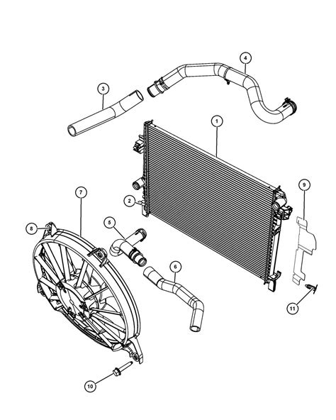 2017 Dodge Journey Cooling System