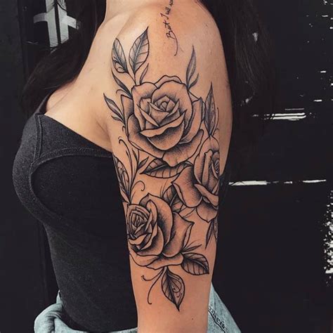 21 Rose Shoulder Tattoo Ideas For Women Stayglam Tatuagem Mulher