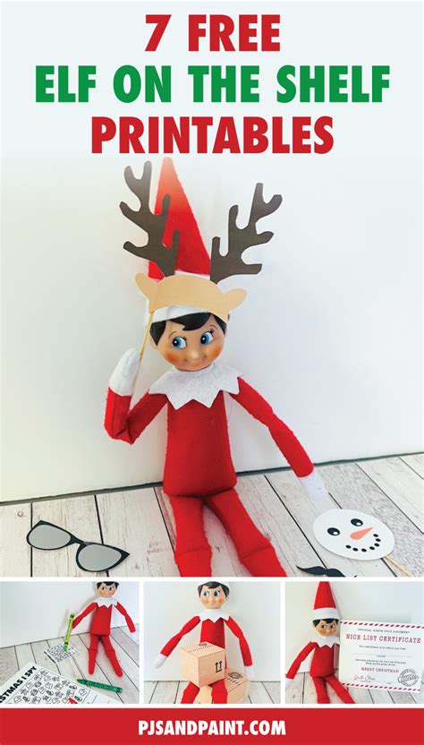 25 Free Elf On The Shelf Printables Easy Elf On The Shelf Ideas