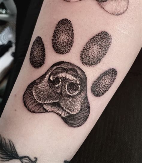 26 Adorable Paw Print Tattoo Ideas For Men Women In 2023