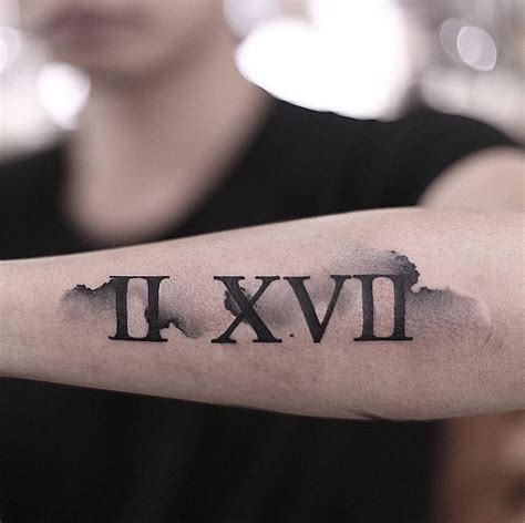 260 Best Roman Numeral Tattoos 2022 Font Styles Numbers Designs