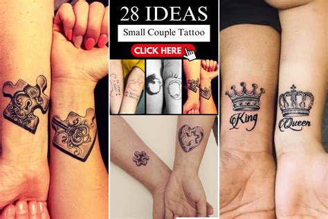 28 Small Couple Tattoo Ideas Celebrating Love And Connection