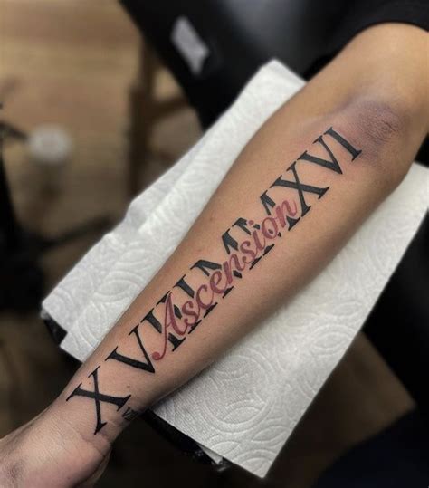 29 Cool Roman Numerals Tattoos Artofit