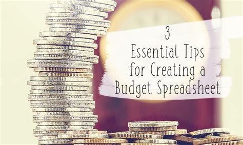 3 Essential Tips For Creating A Budget Spreadsheet Tastefully Eclectic