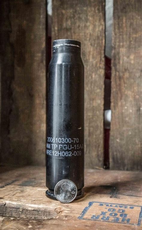 30Mm Usaf A 10 Warthog Bullet Shell United States Military Retired