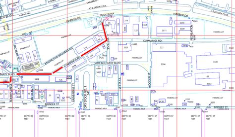 32Nd Street Naval Base Map Maping Resources