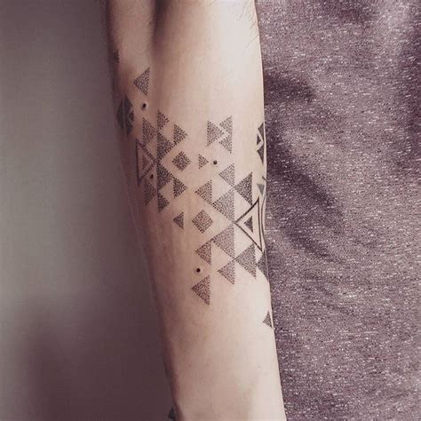 39 Awesome Geometric 3 Triangle Tattoo Ideas In 2021