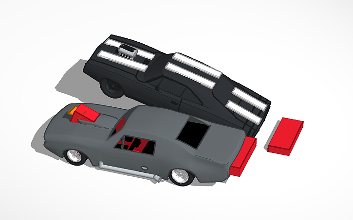 3D Design Copy Of Muscle Cars Tinkercad