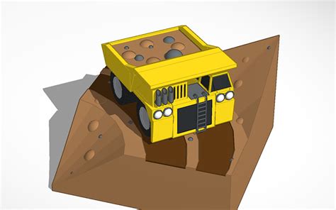 3D Design Dump Truck Tinkercad