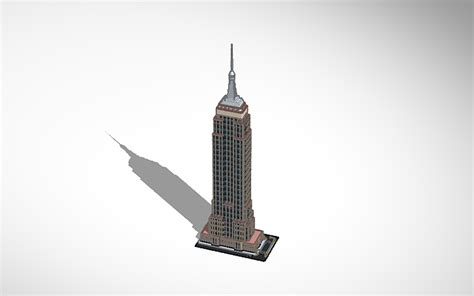 3D Design Empire State Tinkercad