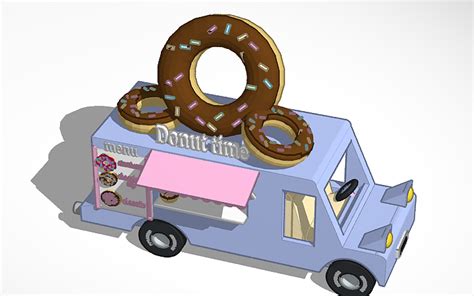 3D Design Food Truck Tinkercad