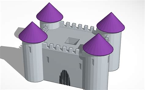 3D Design Medieval Castle Tinkercad