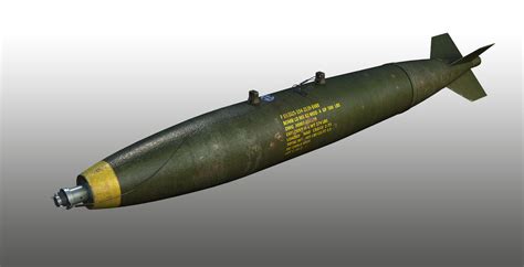 3D Model Mk 82 Bomb