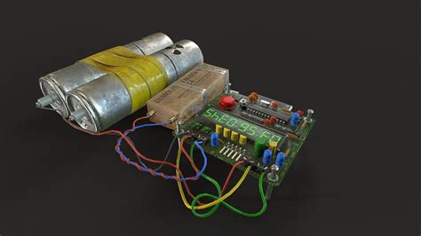 3D Model Timer Bomb C4 Vr Ar Low Poly Cgtrader