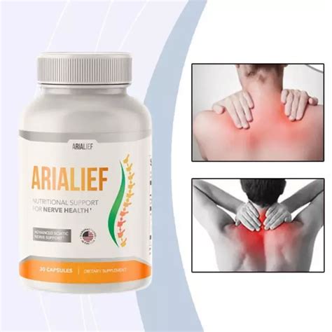 3X Arialief Capsules For Sciatica Arialief Dietary Supplement Pain