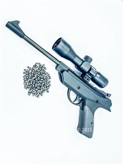 4 5 5 5Mm Pistol Air Pellet Gun Safety 177 22 Caliber Hunting 450