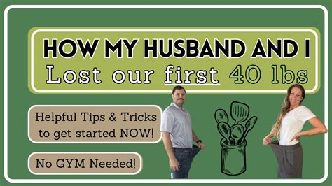 4 Tips To Lose 40 Lbs How My Husband And I Lost 1St 40 Lbs Low Carb