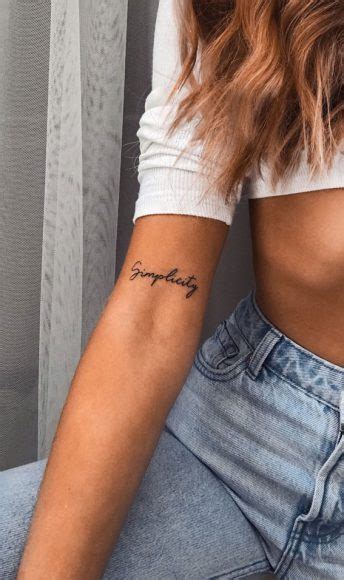 40 Tattoo Ideas With Meaning Simplicity Tattoo On Arm I Take You