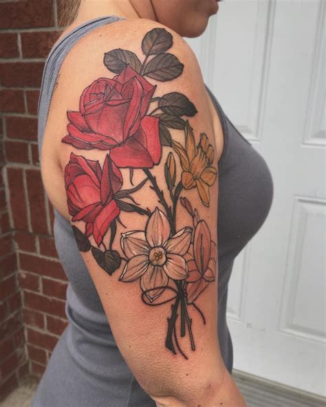 41 Rose Tattoos That Will Make You Reallllly Want A Rose Tattoo Rose