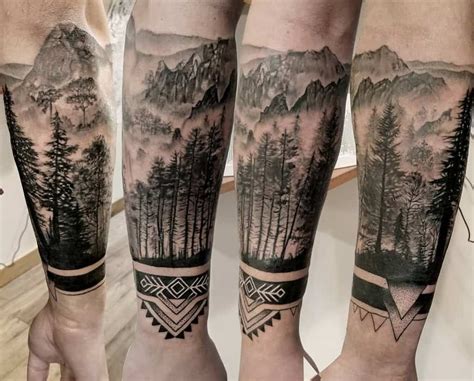 70 Cool Forest Sleeve Tattoo Ideas 2024 Inspiration Guide Nature