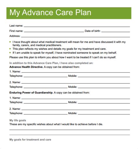 77 Free Editable Care Plan Templates In Ms Word Doc Page 9 Pdffiller