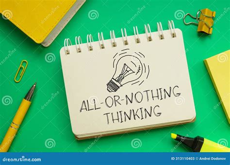 8 All Nothing Thinking Work Images Stock Photos 3D Objects Amp Vectors Shutterstock