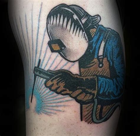 80 Manly Welding Tattoos For Men 2024 Inspiration Guide Welding