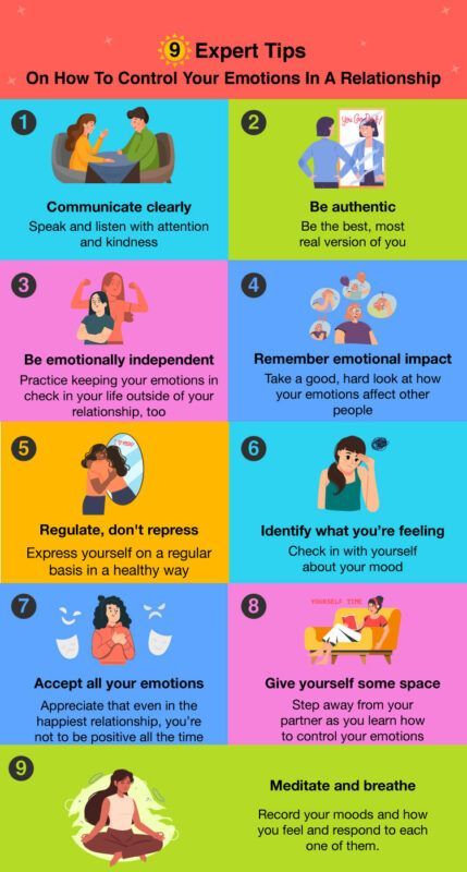 9 Expert Tips On How To Control Your Emotions In A Relationship