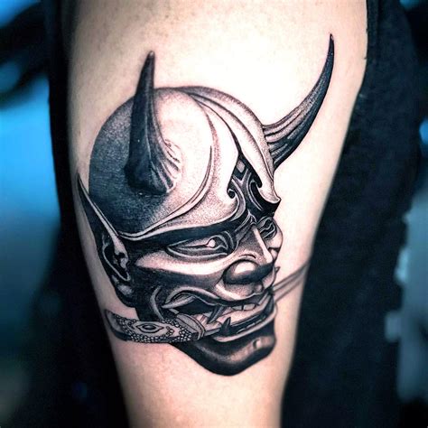 99 Best Oni Mask Tattoo Design Ideas 2022 Updated Hero Tattoo