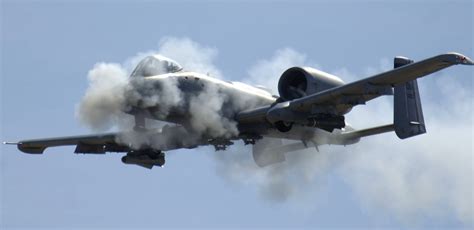 A 10 Warthog Firing