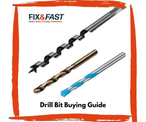 A Guide To Buying Drill Bits Fix Amp Fast