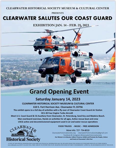 A Salute To The Coast Guard Exhibit Grand Opening Clearwater