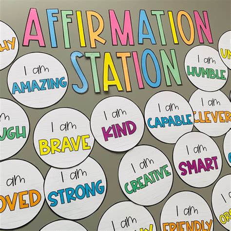 Affirmations For A Classroom