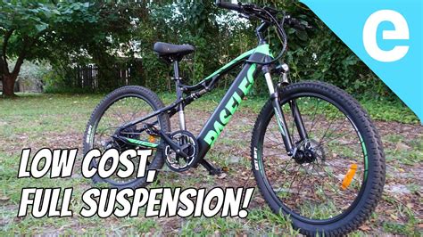 Affordable Full Suspension E Bike Review Paselec Gs9 Youtube