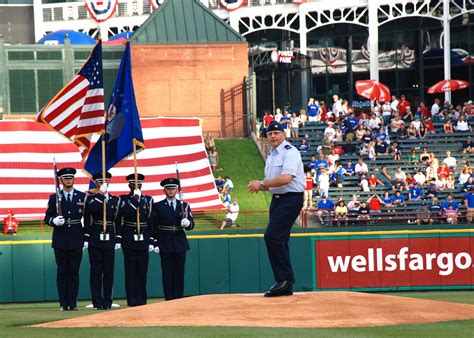 Air Force Enlists 120 In Front Of 55 000 Texas Baseball Fans Air