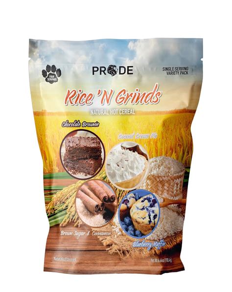 Amazon Com Pride Foods Rice N Grinds Hot Cereal Gluten Free Non